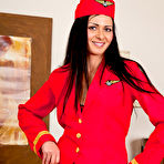 First pic of Sienna Richardson Fantasy Stewardess Offers Erotic Take Off