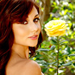 Fourth pic of Ariana Marie Reveals Slim Naked Curves in Rose Garden