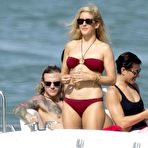 Fourth pic of Ellie Goulding in bikini on a yacht