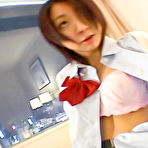 First pic of Asian schoolgirl, Wakana, fucking on cam 