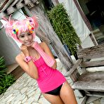 First pic of Nark nippled Thai girlfriend posing outdoors