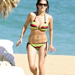 Fourth pic of Caroline Flack sexy in bikini in Jamaica