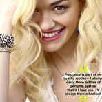 Second pic of Rita Ora sexy posing scans from mags