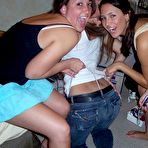First pic of Boozed girls always agree to expose their hot panties