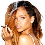 Fourth pic of Rihanna sgows deep cleavage sexy photoset
