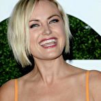 First pic of Malin Akerman cleavage at 2014 GQ Men of the Year