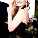 First pic of Jessica Chastain at Golden Globe Awards