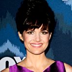 Second pic of Carla Gugino cleavage at 2015 Fox All-Star Party