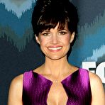 Fourth pic of Carla Gugino cleavage at 2015 Fox All-Star Party