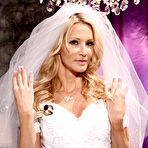 First pic of Jessica Drake Undercover Busty Bride Sheds all Coverings