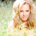 Fourth pic of Brett Rossi Busty Blonde in the Tall Grass