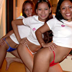 Fourth pic of Three Filipina coeds have foursome with lucky tourist