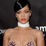 First pic of Rihanna covers up her nipples at amfAR