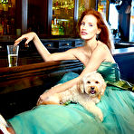 Fourth pic of Jessica Chastain non nude mag photos
