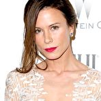 Second pic of Rhona Mitra posing in see through dress