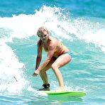 Second pic of Bonnie Sveen sexy surfing at Bondi beach