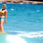 Third pic of Bonnie Sveen sexy surfing at Bondi beach