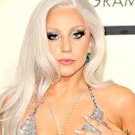 Fourth pic of Lady Gaga deep cleavage at GRAMMY Awards