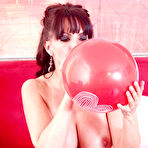Second pic of Catalina Cruz Stacked Brunette Plays with her Big Balloons