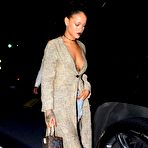 Third pic of Rihanna legs at at Giorgio Baldi dinner