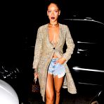 Fourth pic of Rihanna legs at at Giorgio Baldi dinner