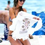 Second pic of Audrina Patridge caught on the beach in Miami