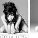 First pic of Paz de la Huerta black-&-white fully nude scans