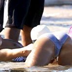 Second pic of Jessica Alba wearing a bikini in the Caribbean