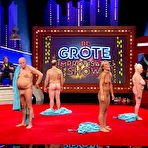 First pic of Nathalie Visser fully nude in De Grote Improvisatieshow