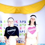 First pic of Sexy chicks in an inflatable pool caressing their bodies @ Ideal Teens Gallery