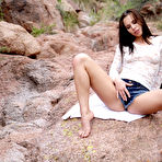 Fourth pic of Aidra Fox - On the rocks