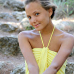 First pic of Mango A: Plenumita by Vlad Kleverov - With her charming, youthful allure, tanned complexion, beautiful firm breasts with puffy nipples, Mango's natural beauty stands out on a rocky location. @ Ideal Teens Gallery