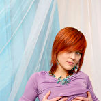 Second pic of FilthyNubiles.com's gallery :: watch natasha as she gets ready to strip her violet blouse