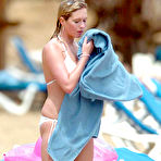 Fourth pic of Brooke Kinsella in bikini in Caribbean