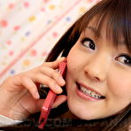 Second pic of Fuwari masturbates on the phone while secretly watched | JapanHDV