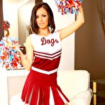 First pic of Gemma Massey in a cheerleader uniform | Only Tease Fan