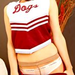 Third pic of Gemma Massey in a cheerleader uniform | Only Tease Fan