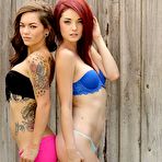 Second pic of Kylie Cole Fence Fun With Camryn | Web Starlets