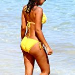 Second pic of Leigh-Anne Pinnock sexy in yellow bikini