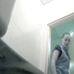 First pic of Raunchy hottie urinates onto spy cam in public loo