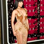First pic of Nicki Minaj deep cleavage at MTV VMA