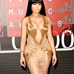 Second pic of Nicki Minaj deep cleavage at MTV VMA