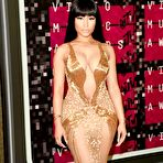 Third pic of Nicki Minaj deep cleavage at MTV VMA