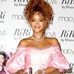First pic of Rihanna RiRi fragrance launch in New York