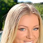 First pic of Horny blonde Blanca Brooke is out of her bikini creaming the wonderful naked skin