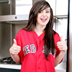 Second pic of Amazing teen star Autumn Riley is a sexiest fan of Red Sox