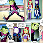 First pic of Teen Titans - Mind Control Beast Boy or Mating season