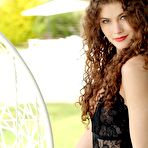 First pic of Super Hot Babe with Curly Hair