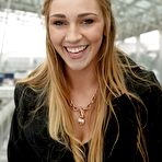 First pic of Kendra Sunderland Flashing her Big Tits at the Airport
