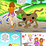 Fourth pic of Amazing Comics with adult Scooby Doo heroes